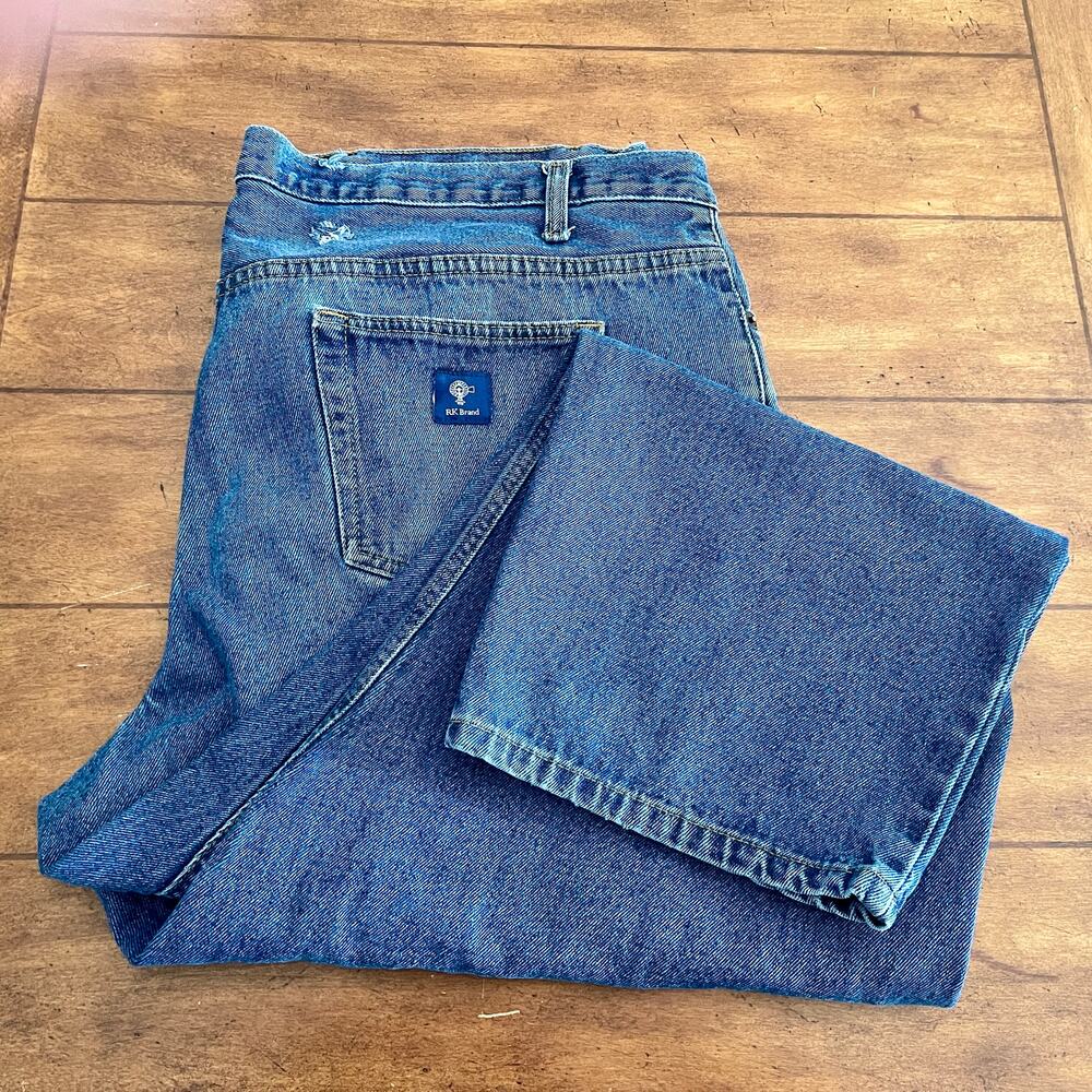 RK Brand Work Wear Denim Jeans Mens 46 x 30 : A-54